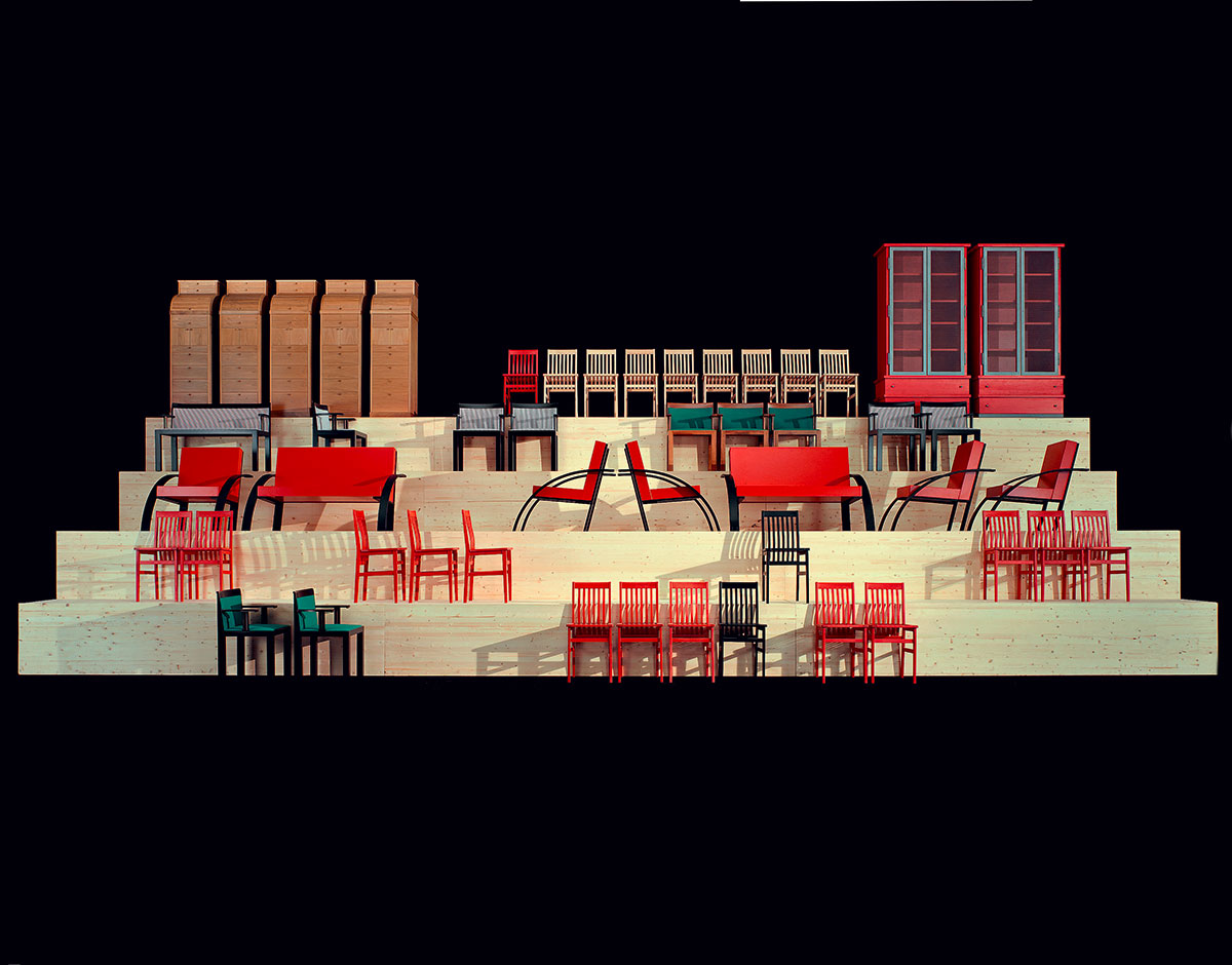 Poster for the Salone del Mobile, Molteni&C and Unifor